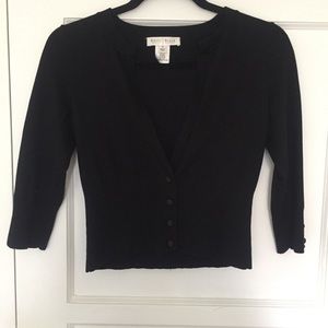 White House Black Market crop cardigan szS